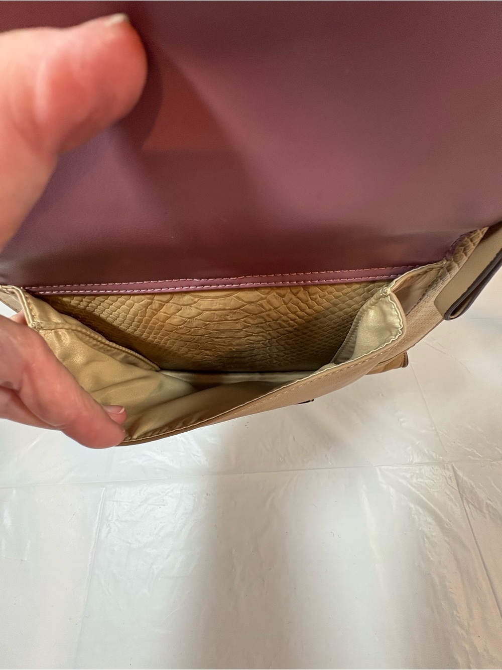 Coach Charlie Python-Embossed Leather Tote — F28723 - Picture 7 of 16